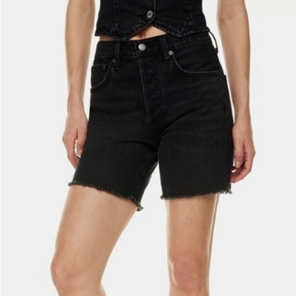 Aritzia Denim Forum Yoko Long Short, Size 26